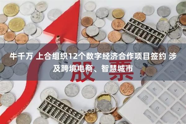 牛千万 上合组织12个数字经济合作项目签约 涉及跨境电商、智慧城市