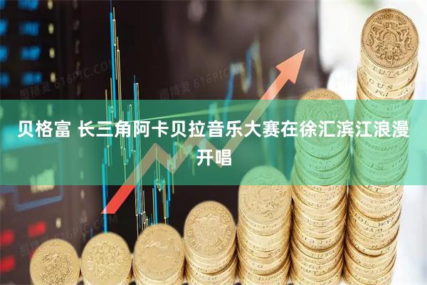 贝格富 长三角阿卡贝拉音乐大赛在徐汇滨江浪漫开唱